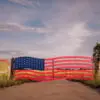 American Flag Gate